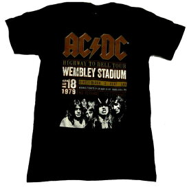 【AC/DC】エーシーディーシー「WEMBLEY 79」Tシャツ