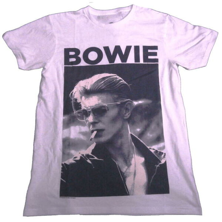 楽天市場】【DAVID BOWIE】デヴィッド・ボウイ「SMOKE PHOTO」Tシャツ 