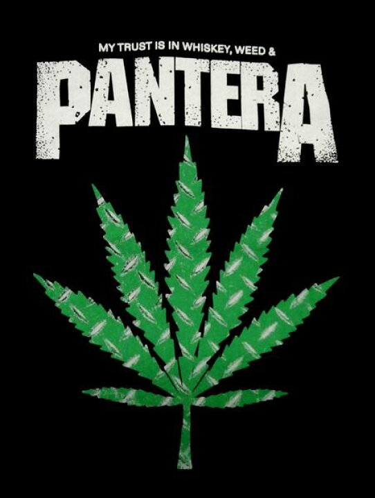 楽天市場】【PANTERA】パンテラ「WHISKEY AND WEED」Tシャツ : バンドT 