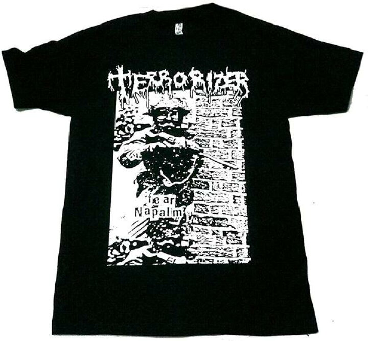 楽天市場】【TERRORIZER】テロライザー「FEAR NAPALM」Tシャツ 