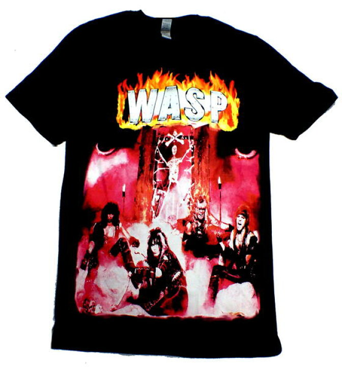 楽天市場】【W.A.S.P】ワスプ「魔人伝」Tシャツ : バンドTシャツ NO 