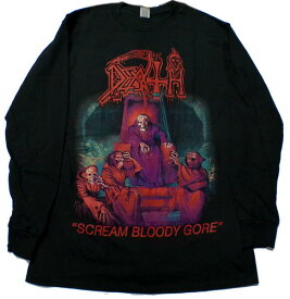 【DEATH】デス「SCREAM BLOODY GORE」ロングスリーブシャツ