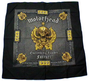 �yMOTORHEAD�z���[�^�[�w�b�h�uEVERYTHING LOUDER FOREVER�v�o���_�i