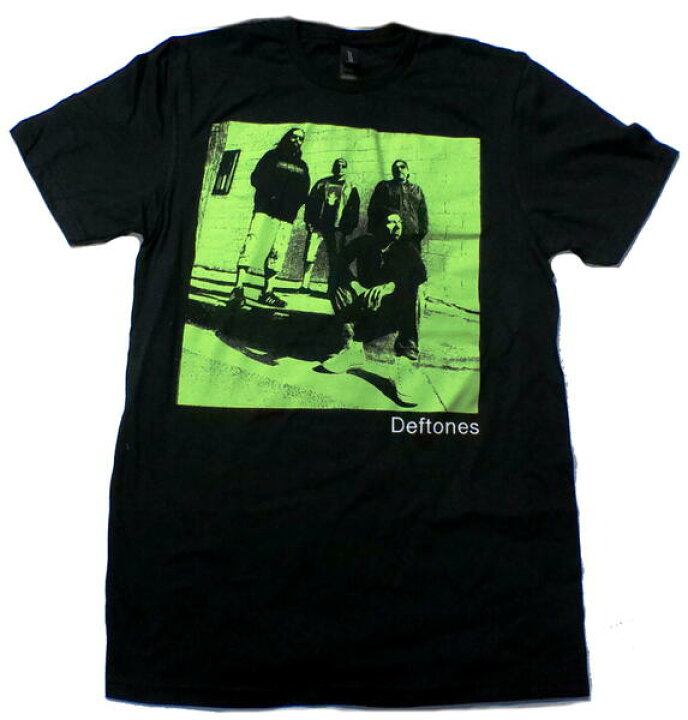 楽天市場】【DEFTONES】デフトーンズ「GREEN」Tシャツ : バンドTシャツ  