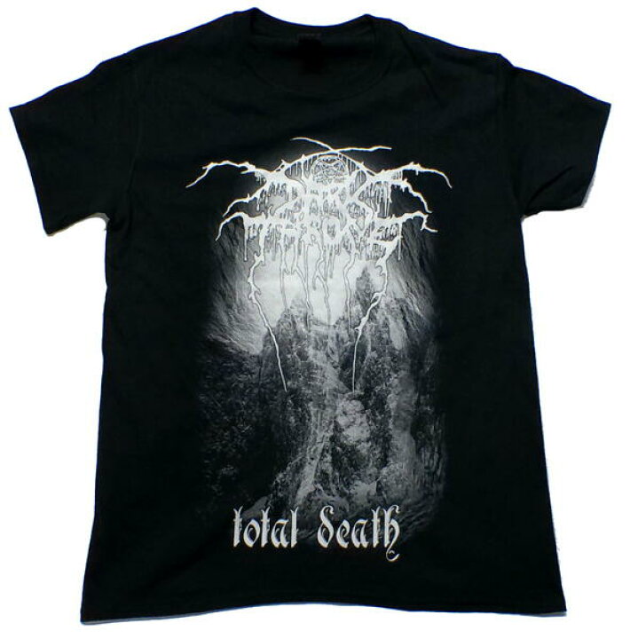 楽天市場】【DARKTHRONE】ダークスローン「TOTAL DEATH」Tシャツ 