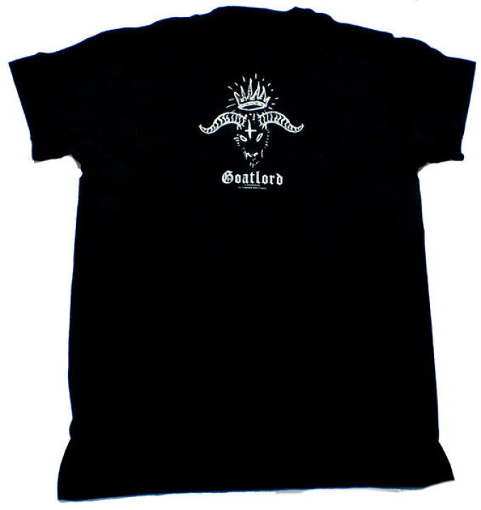 楽天市場】【DARKTHRONE】ダークスローン「GOATLOAD」Tシャツ : バンド 