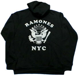 【RAMONES】ラモーンズ「NYC」プルオーバーパーカー