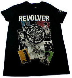【THE BEATLES】ビートルズ「REVOLVER MONTAGE」Tシャツ
