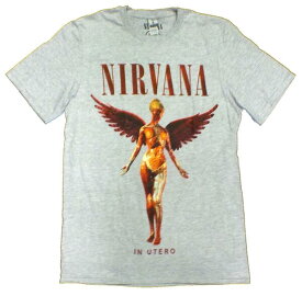 【NIRVANA】ニルヴァーナ「IN UTERO GRAY」Tシャツ