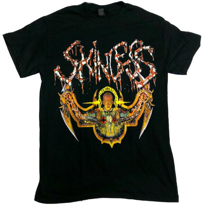 楽天市場】【SKINLESS】スキンレス「SACRIFICE」Tシャツ : バンドT 