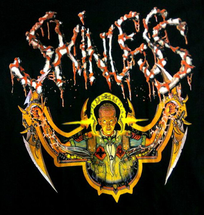 楽天市場】【SKINLESS】スキンレス「SACRIFICE」Tシャツ : バンドT 