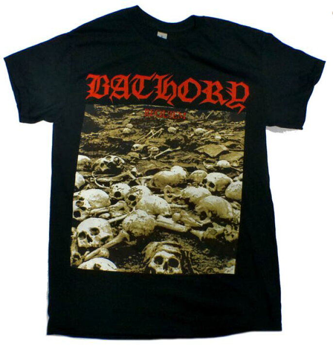 楽天市場】【BATHORY】バソリー「REQUIEM」Tシャツ : バンドTシャツ NO