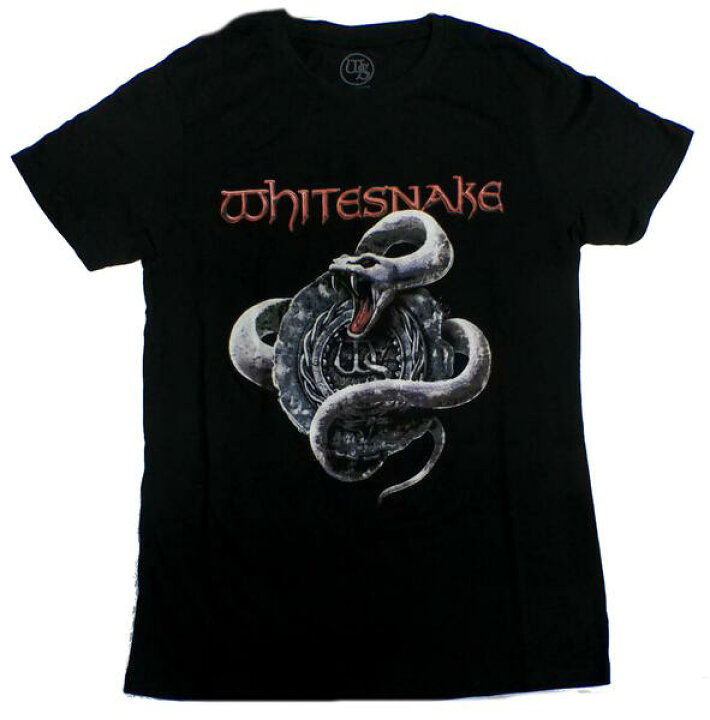 楽天市場】【WHITESNAKE】ホワイトスネイク「SILVER SNAKE」Tシャツ 