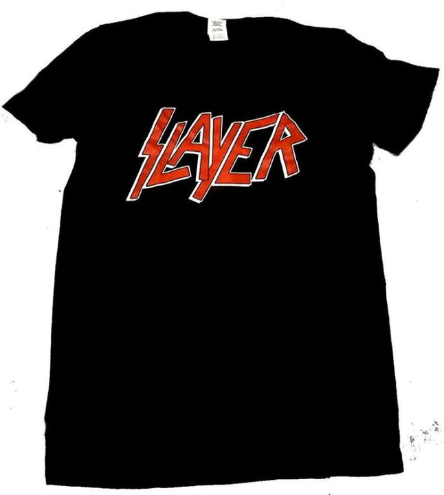 楽天市場】【SLAYER】スレイヤー「LOGO」Tシャツ : バンドTシャツ NO 