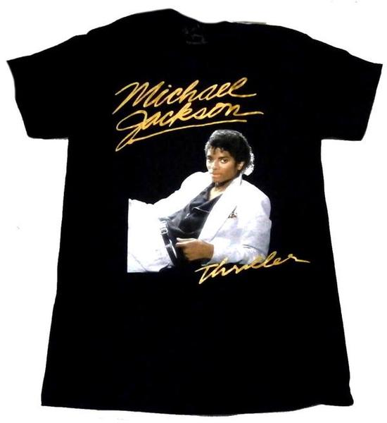 オフィシャルライセンスTシャツ 年中無休 人気ショップが最安値挑戦 MICHAEL JACKSON THRILLER Tシャツ マイケルジャクソン