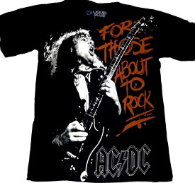 【AC/DC】エーシーディーシー「ANGUS」Tシャツ
