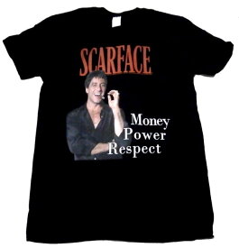 【SCARFACE】スカーフェイス「MONEY POWER RESPECT」Tシャツ