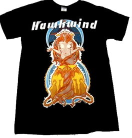 【HAWKWIND】ホークウインド「SPACE RITUAL」Tシャツ