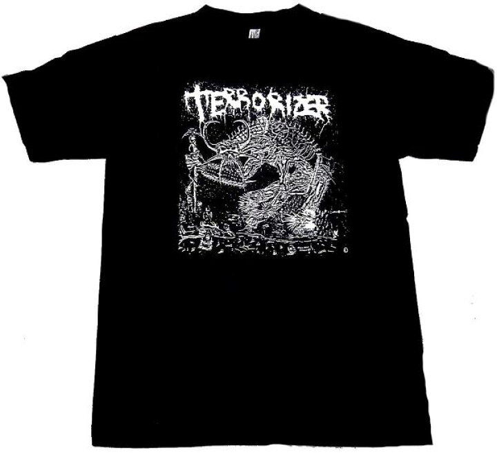 楽天市場】【TERRORIZER】テロライザー「1987」Tシャツ : バンドT 