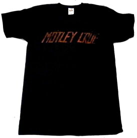 【MOTLEY CRUE】モトリークルー「DISTRESSED LOGO」Tシャツ