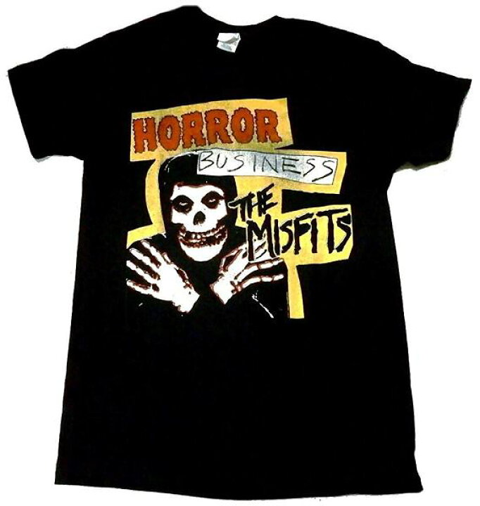 楽天市場】【MISFITS】ミスフィッツ「HORROR BUSINESS」Tシャツ