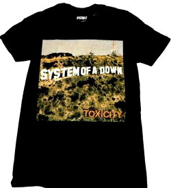 【SYSTEM OF A DOWN】システムオブアダウン「TOXICITY」Tシャツ