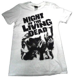 【NIGHT OF THE LIVING DEAD】ナイトオブザリビングデッド「POSTER WHITE」Tシャツ