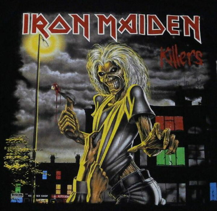 楽天市場】【IRON MAIDEN】アイアンメイデン「KILLERS」Tシャツ 