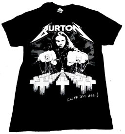 【METALLICA】メタリカ「BURTON」Tシャツ