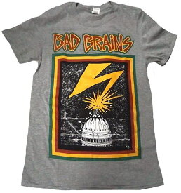 【BAD BRAINS】バッドブレインズ「BANNED GRAY」Tシャツ