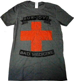 【BON JOVI】ボンジョヴィ「BAD MEDICINE」Tシャツ