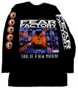 �yFEAR FACTORY�z�t�B�A�[�t�@�N�g���[�uSOUL OF A NEW MACHINE�v�����O�X���[�u�V���c