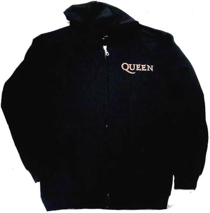 楽天市場】【QUEEN】クイーン「CREST」ジップパーカー : バンドTシャツ 