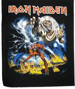 �yIRON MAIDEN�z�A�C�A�����C�f���uNUMBER OF THE BEAST�v�o�b�N�p�b�`