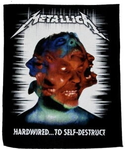 �yMETALLICA�z���^���J�uHARDWIRED�v�z�o�b�N�p�b�`