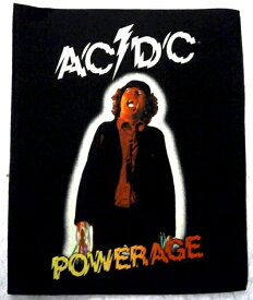 【AC/DC】エーシーディーシー「POWERAGE」布バックパッチ