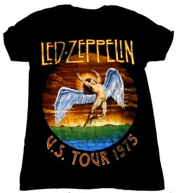 【LED ZEPPELIN】レッドツェッペリン「U.S TOUR 1975」Tシャツ