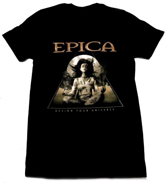【EPICA】エピカ「DESIGN YOUR UNIVERSE」Tシャツ