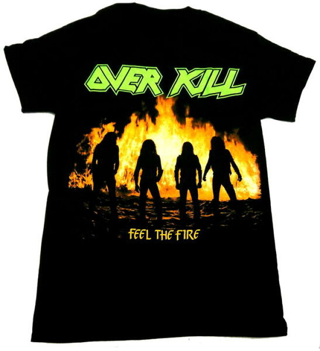 楽天市場】【OVERKILL】オーバーキル「FEEL THE FIRE」Tシャツ 