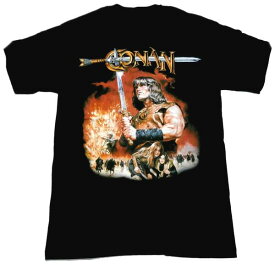 【CONAN THE BARBARIAN】コナン ザ グレート「FIRE」Tシャツ