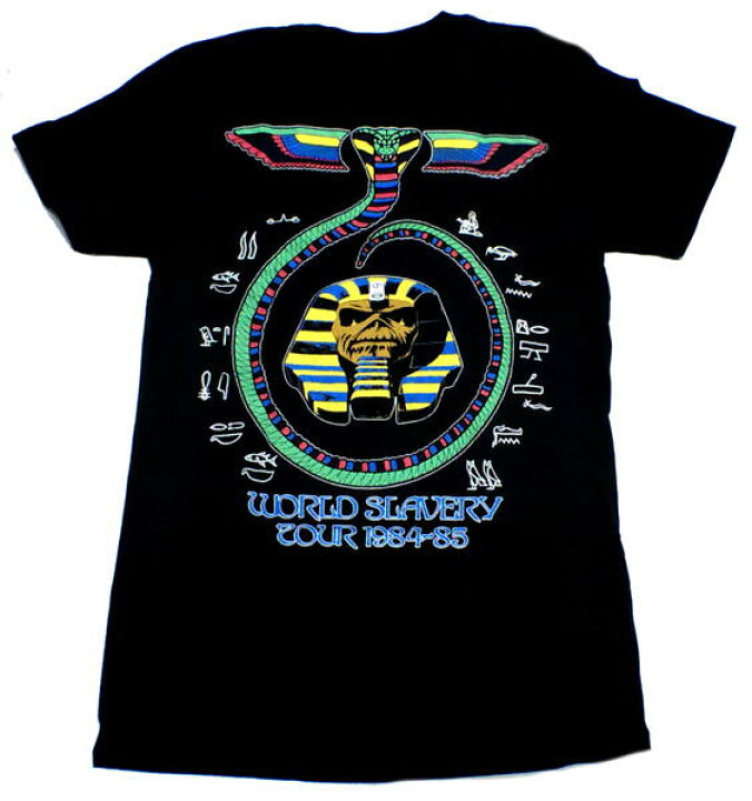 楽天市場】【IRON MAIDEN】アイアンメイデン「WORLD SLAVERY TOUR」 T 