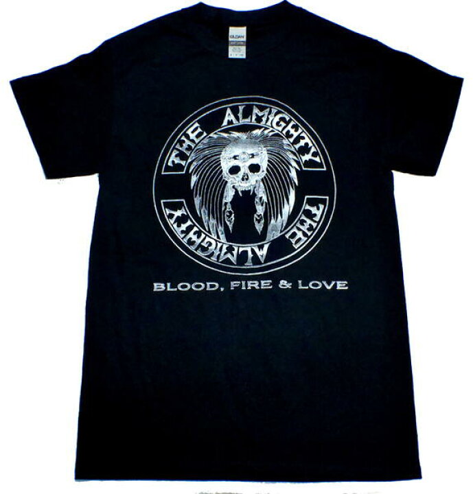 楽天市場】【THE ALMIGHTY】ジ オールマイティー「BLOOD,FIRE＆LOVE」T 