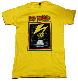 【BAD BRAINS】バッドブレインズ「BANNED YELLOW」Tシャツ