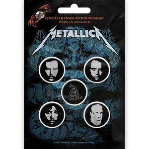 �yMETALLICA�z���^���J�uBLACK ALBUM�v�{�^���s���o�b�W�Z�b�g