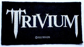 【TRIVIUM】トリヴィウム「LOGO」布刺しゅうパッチ