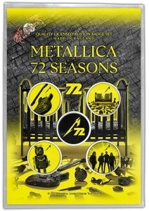 �yMETALLICA�z���^���J�u72 SEASONS�v�{�^���s���o�b�W�Z�b�g