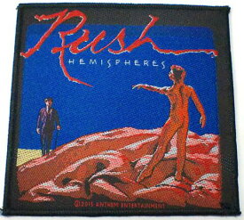 【RUSH】ラッシュ「HEMISPHERES」布刺しゅうパッチ