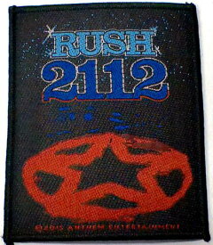 【RUSH】ラッシュ「2112」布刺しゅうパッチ