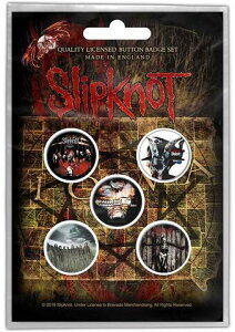 �ySLIPKNOT�z�X���b�v�m�b�g�uALBUM�v�{�^���s���o�b�W�Z�b�g