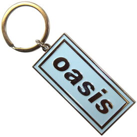 【OASIS】オアシス「LOGO SKY BLUE」メタルキーホルダー